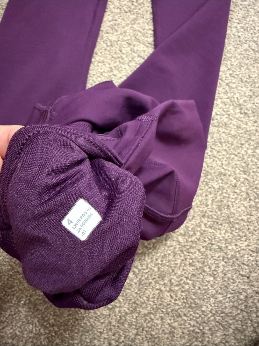 Lululemon x Peloton Wunder Train High-Rise Leggings size 4 - Picture 3 of 3